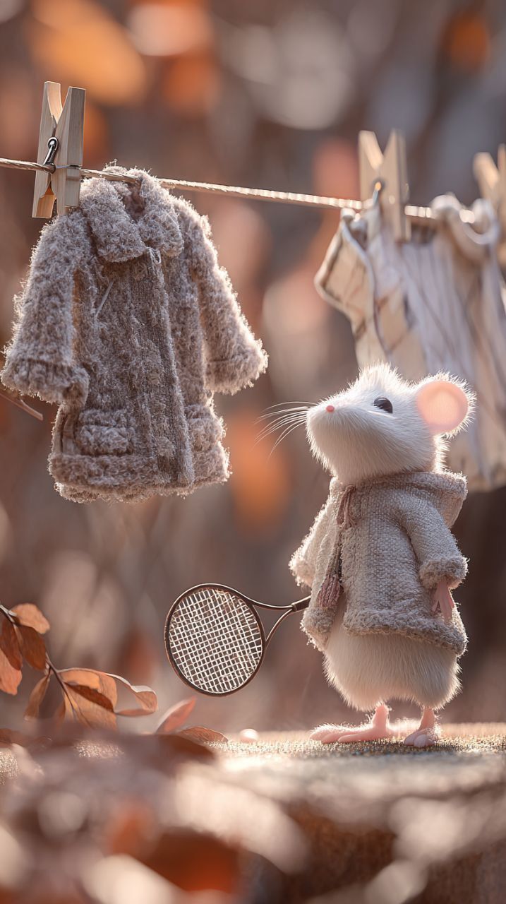 Midjourney 🍂🍁 а вы готовите зимние шубки к холодам ☺️🍂 — 4