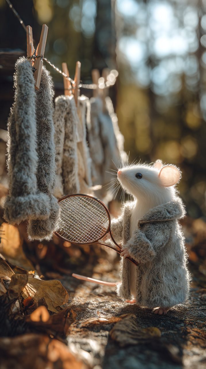 Midjourney 🍂🍁 а вы готовите зимние шубки к холодам ☺️🍂 — 5