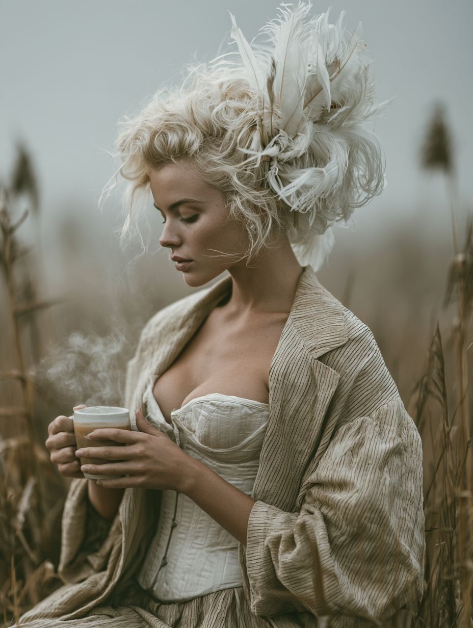 Midjourney 🍂 С Добрым Осенним 🍁 Утром 😊☕️ — 2