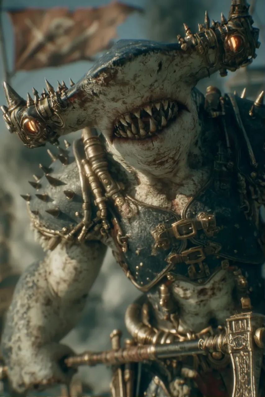 Midjourney 🏴☠️😲☠️ из серии: киберпанк небесные пираты 🏴☠️😊☠️ — 4