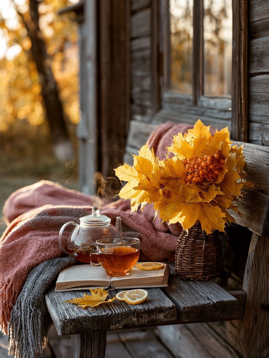 Midjourney 🍁 Good Morning 😊☕️ Have a Great and Beautiful