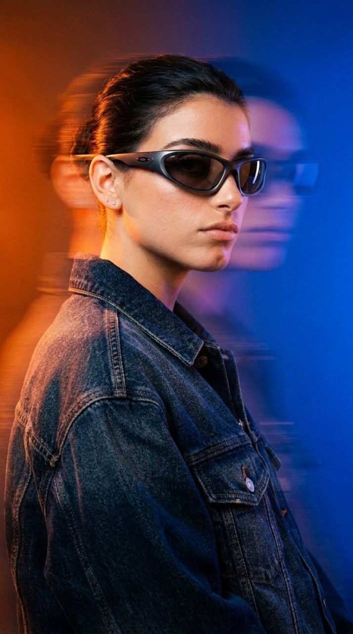 Dynamic Fashion Portrait with Long-Exposure Motion Effects