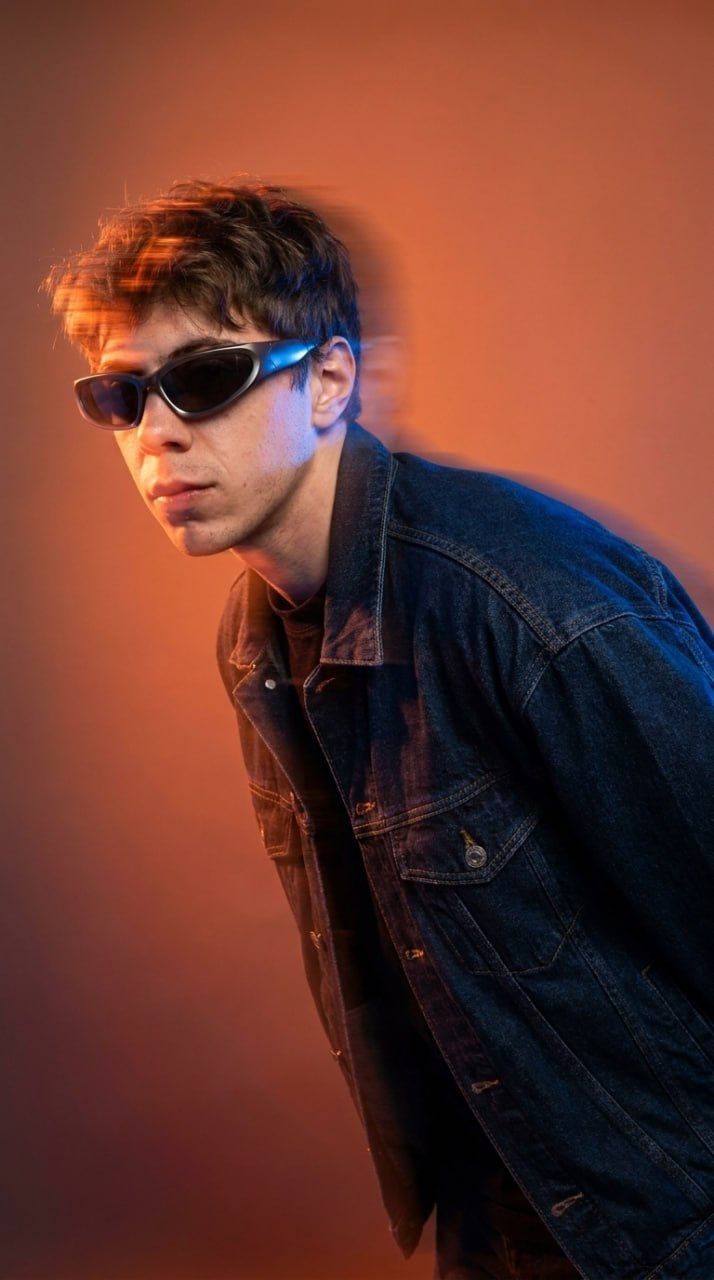 Dynamic Fashion Portrait with Long-Exposure Motion Effects — 2
