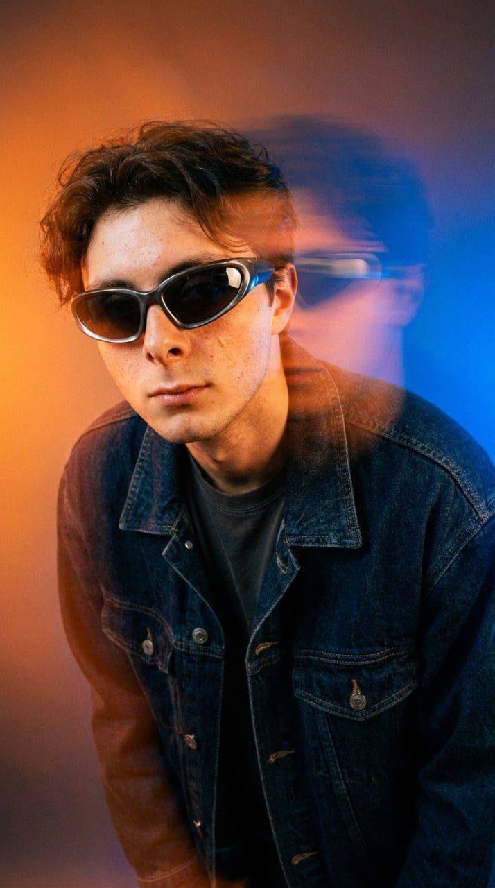 Dynamic Fashion Portrait with Long-Exposure Motion Effects — 4