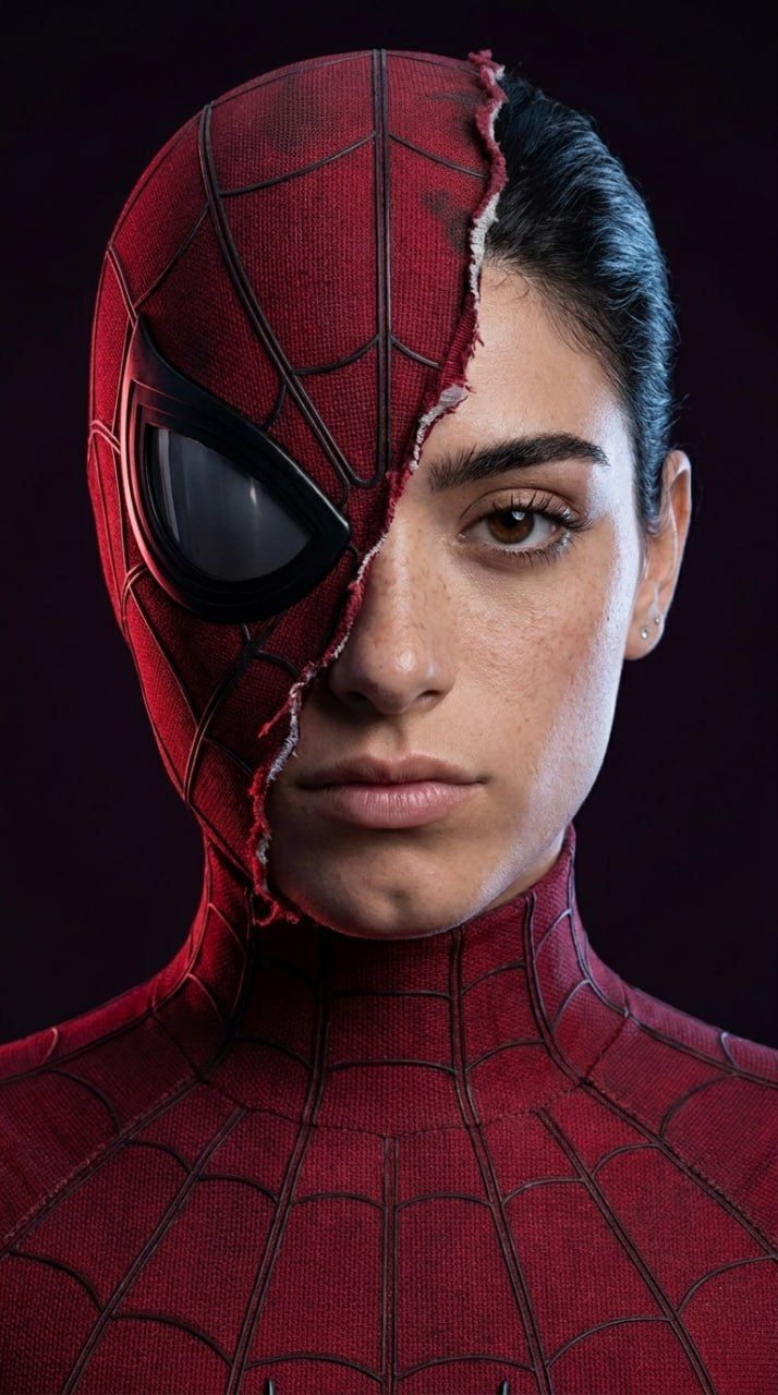 Cinematic Spider-Man Portrait AI Prompt Guide