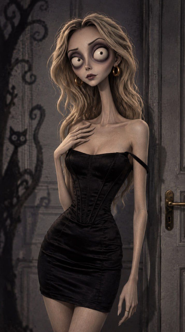 Tim Burton's Gothic Style: Prompt for Neural Networks — 3
