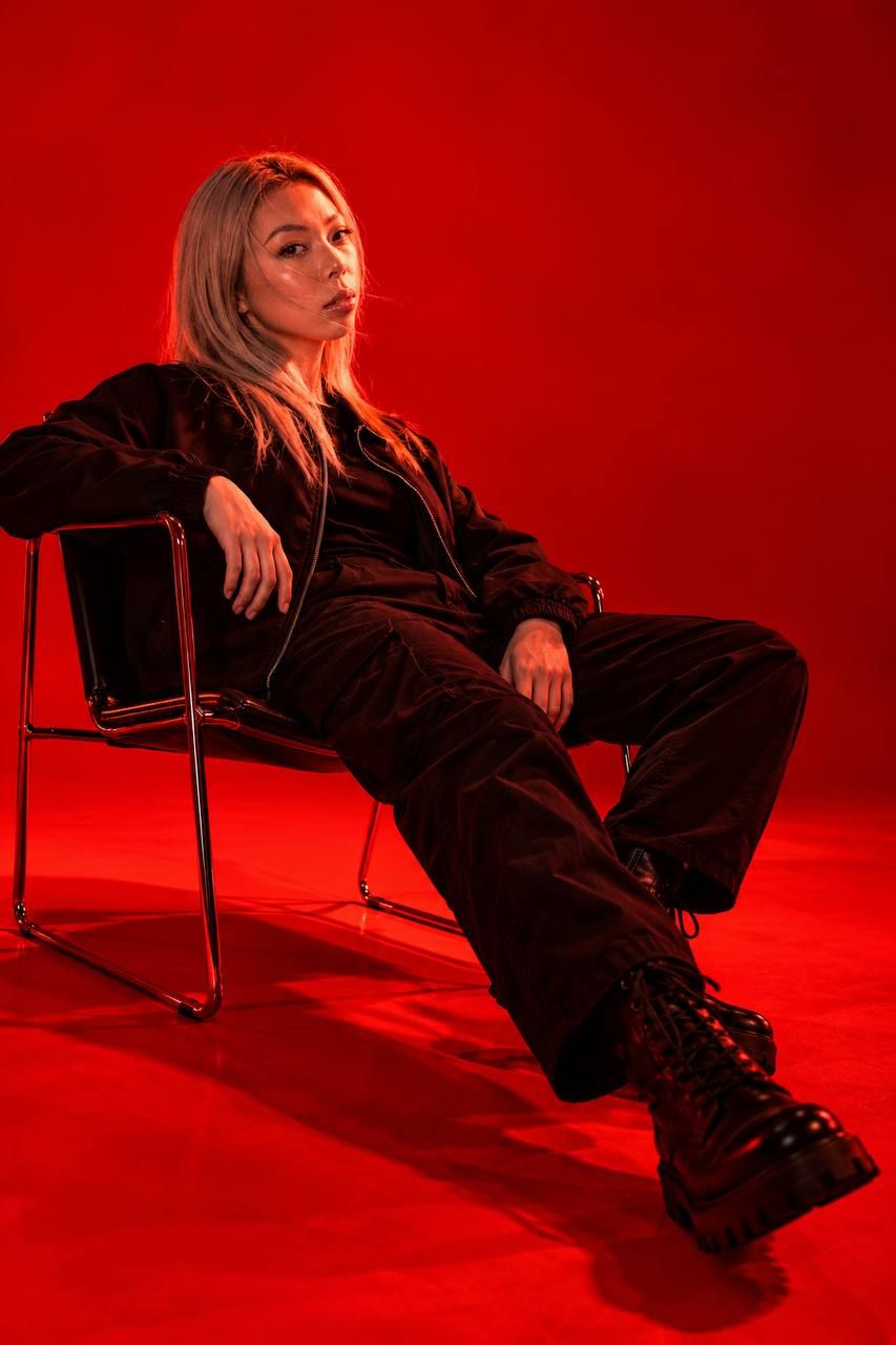 Cinematic Red Lighting Portrait Prompt — 4