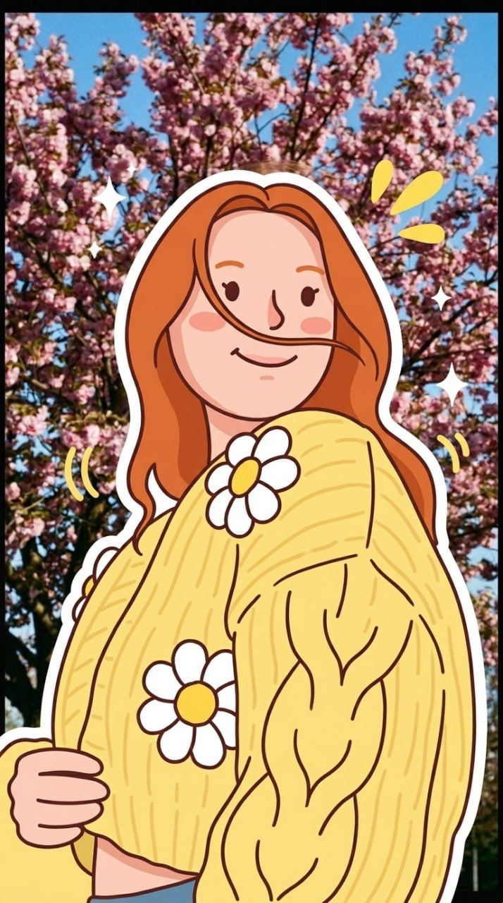Photo to Cartoon Sticker AI Prompt — 2