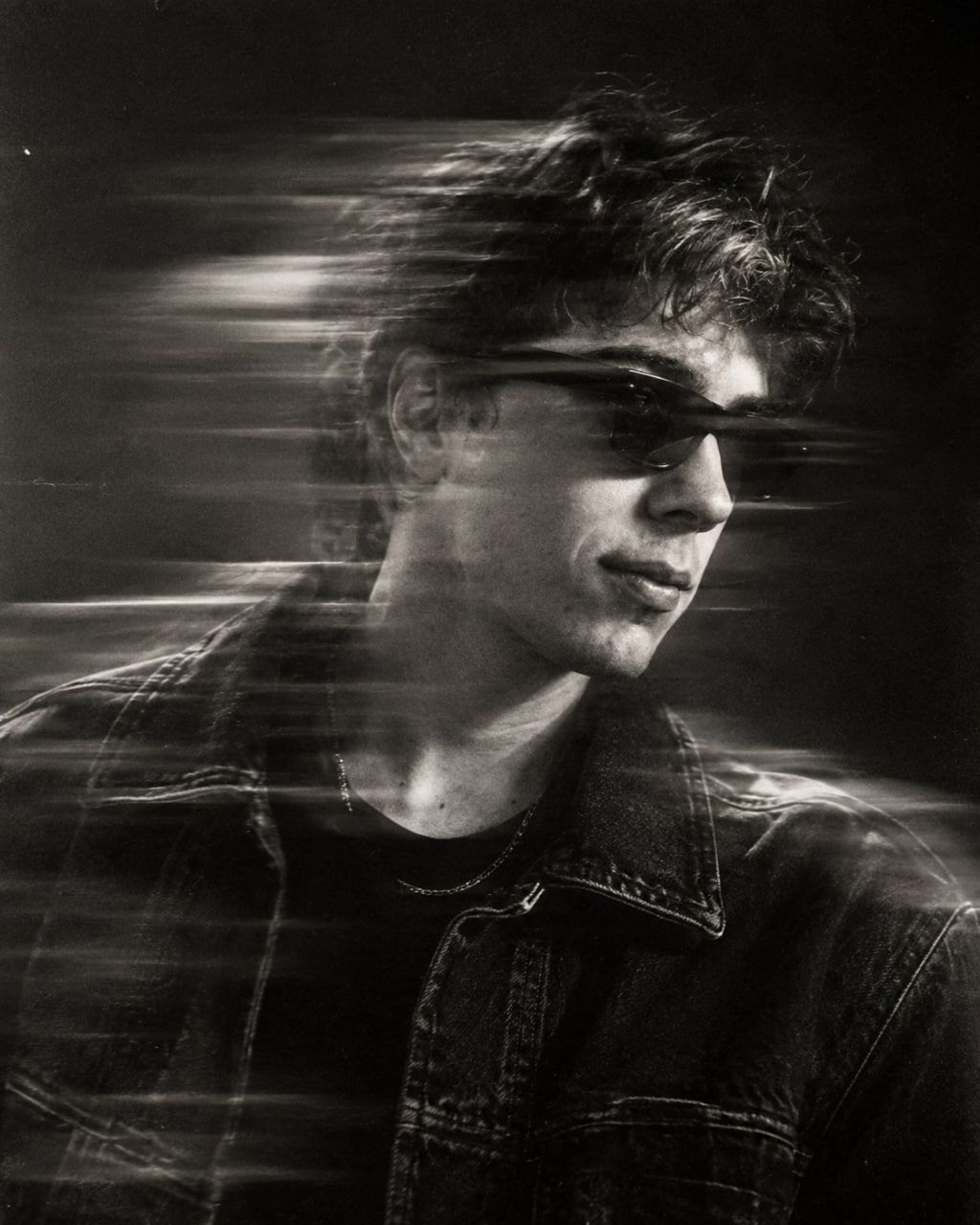 Creating Cinematic Monochrome Portraits With Motion Blur