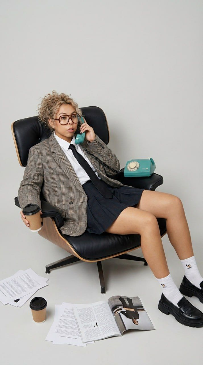 Business Woman Editorial AI Portrait Prompt