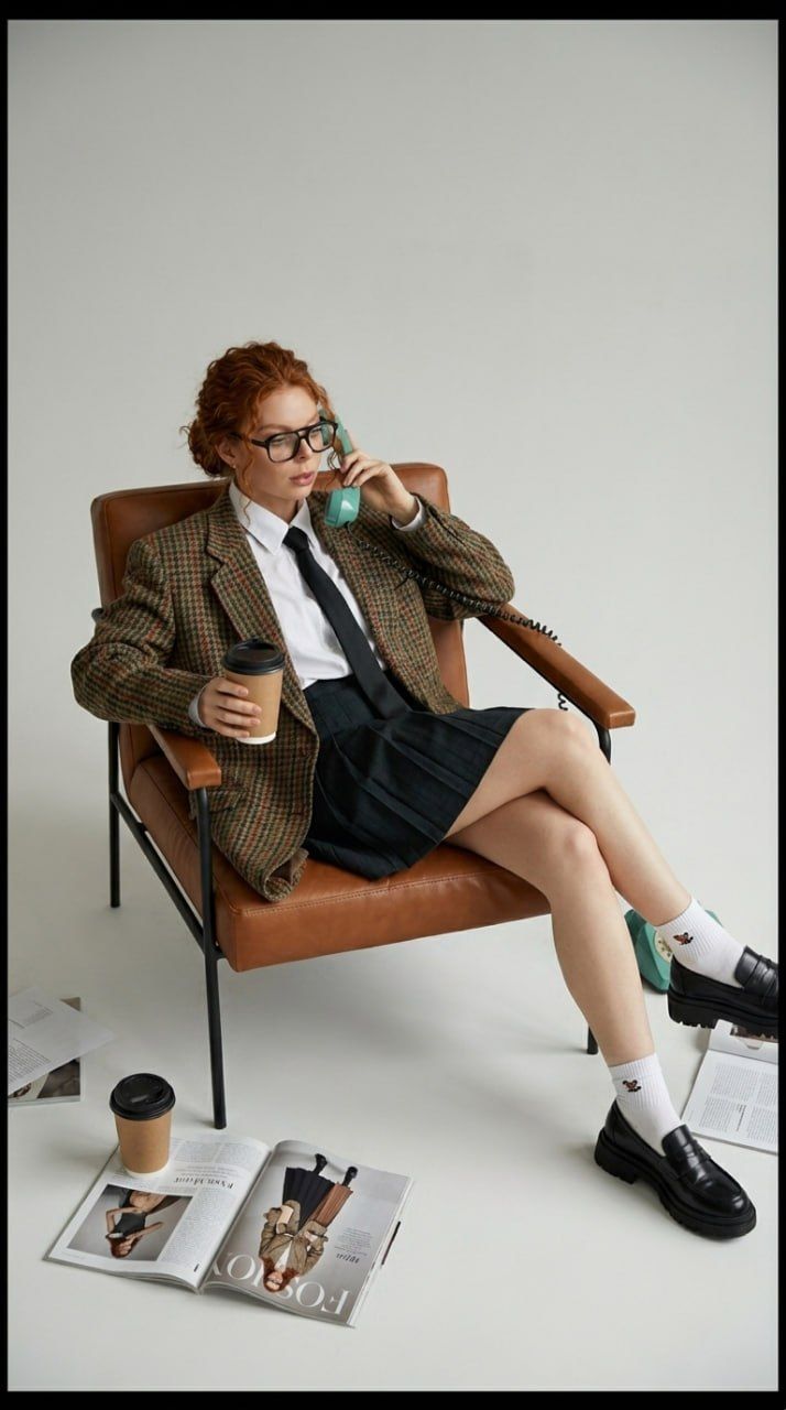Business Woman Editorial AI Portrait Prompt — 2