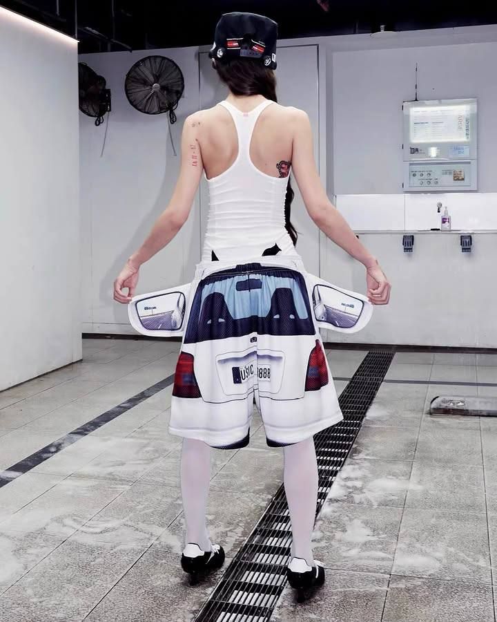 Shorts shaped like a Honda Civic — 2