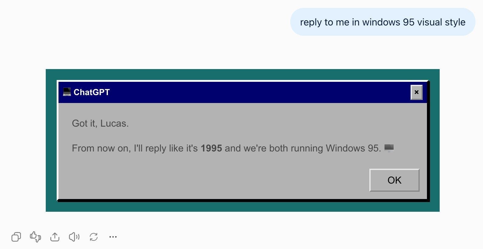 Turning ChatGPT Into an Interactive Application