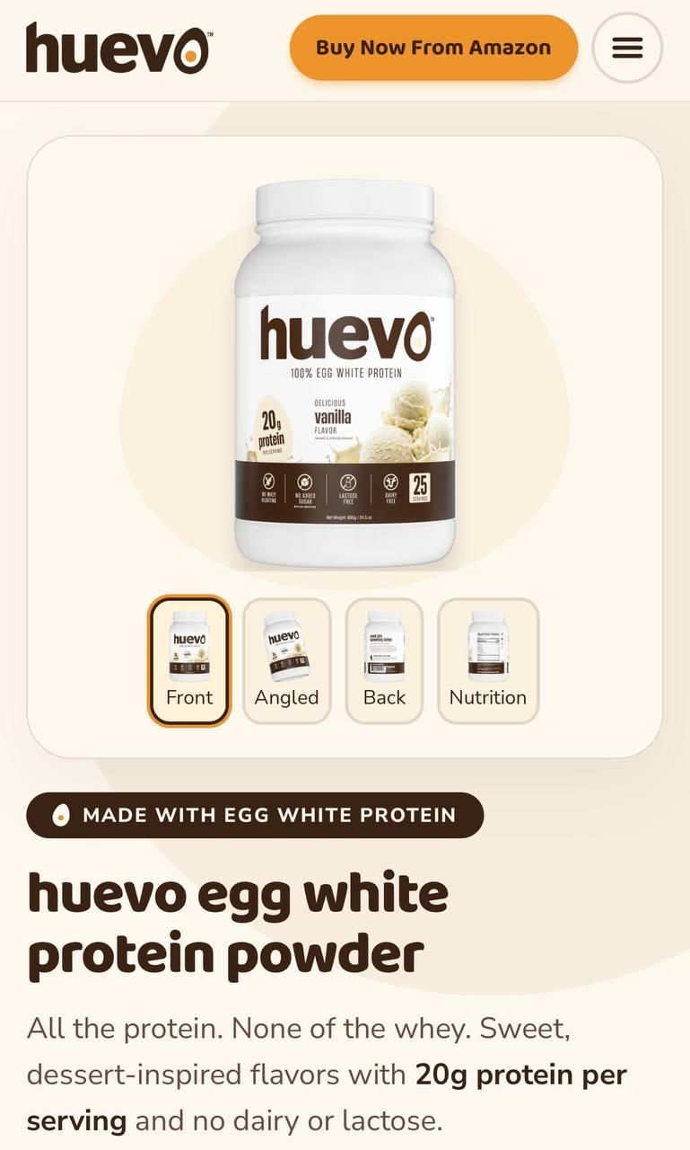 "All Huevo" – New Protein Brand Launches in the US — 2