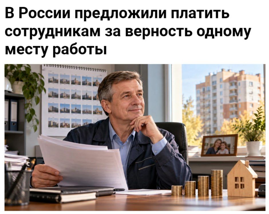 Премии за верность работодателю хотят ввести в России