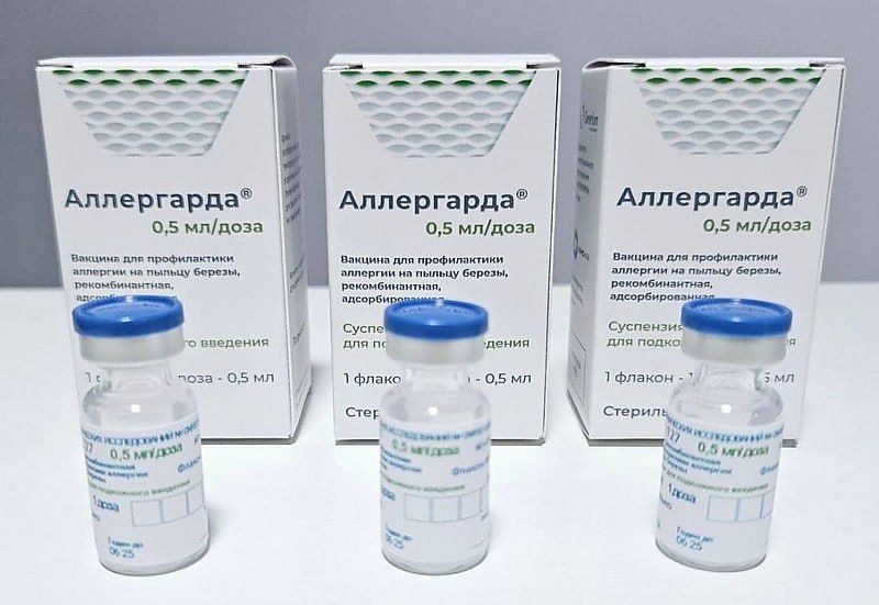 Минздрав зарегистрировал препарат Аллергарда от аллергии на березу