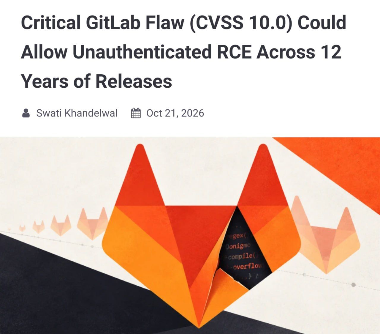 Critical GitLab Vulnerability Requires Immediate Update